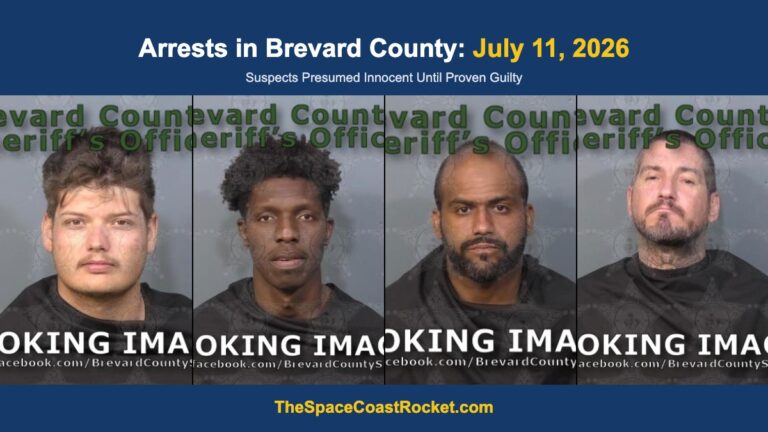 Arrests in Brevard County: July 11, 2026 – Suspects Presumed Innocent Until Proven Guilty