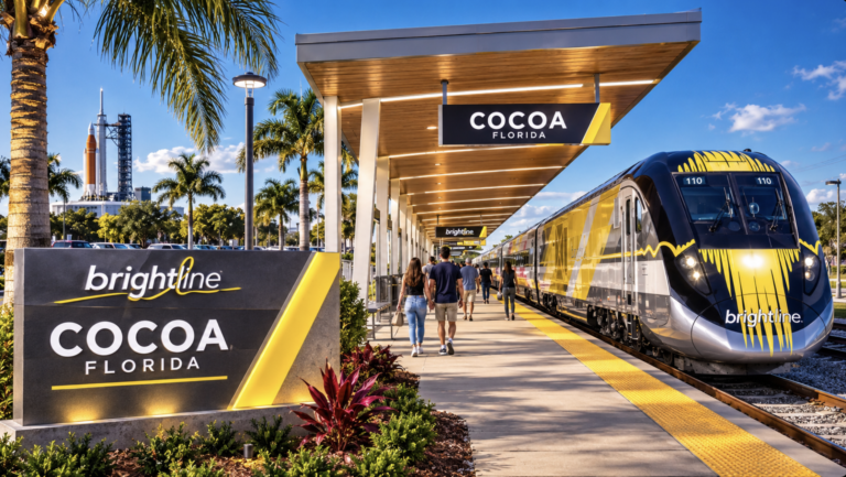 City of Cocoa, SCTPO Celebrate Historic Federal Grant Award for Cocoa Multimodal Rail Station