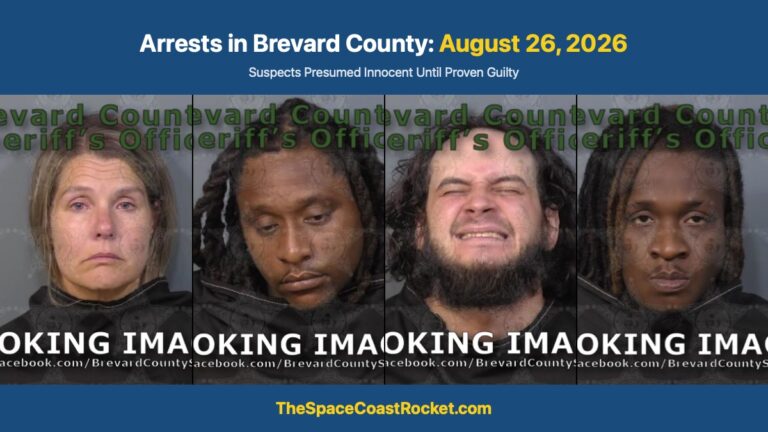 Arrests in Brevard County: August 26, 2026