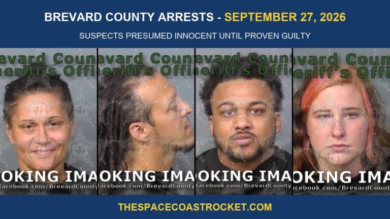 Brevard County arrests for September 27, 2026