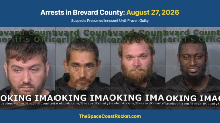 Arrests in Brevard County: August 27, 2026
