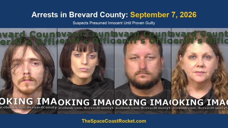 Arrests in Brevard County: September 7, 2026 – Suspects Presumed Innocent Until Proven Guilty