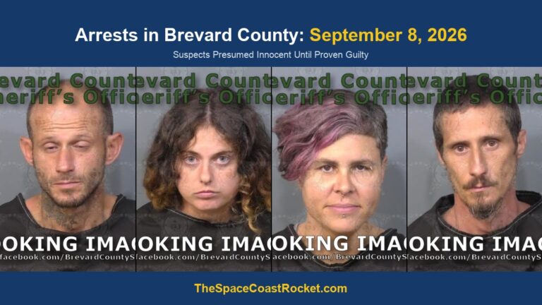 Arrests in Brevard County: September 8, 2026 – Suspects Presumed Innocent Until Proven Guilty