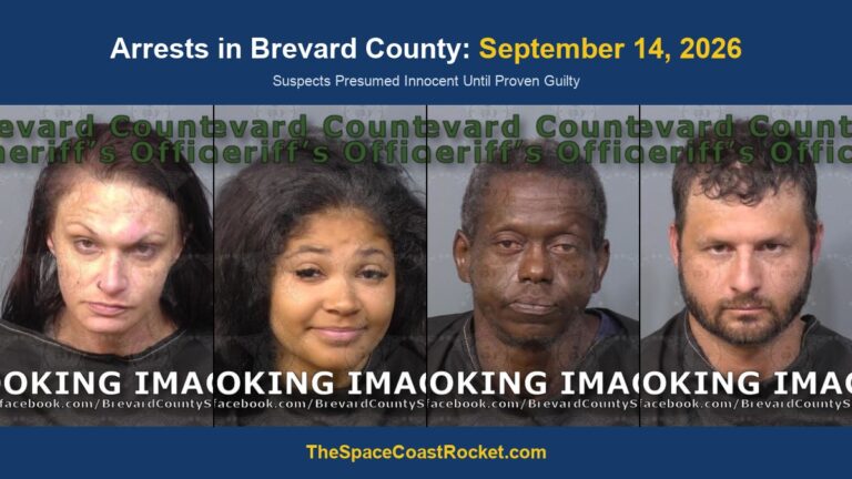 Arrests in Brevard County: September 14, 2026 – Suspects Presumed Innocent Until Proven Guilty