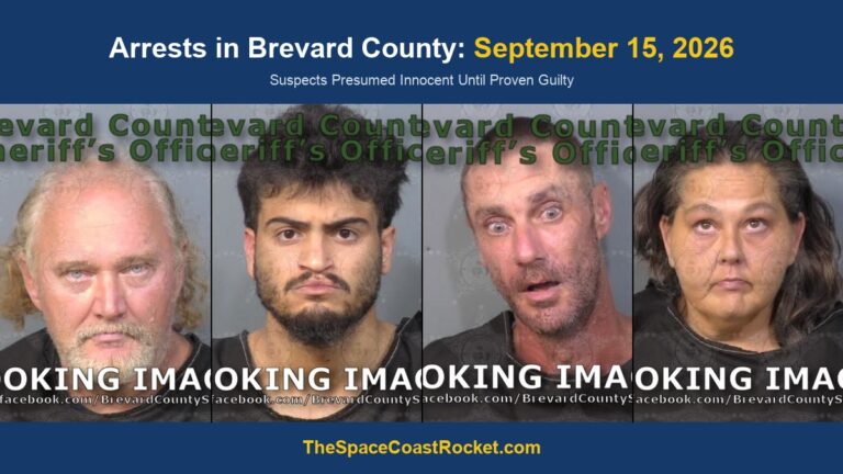 Arrests in Brevard County: September 15, 2026 – Suspects Presumed Innocent Until Proven Guilty