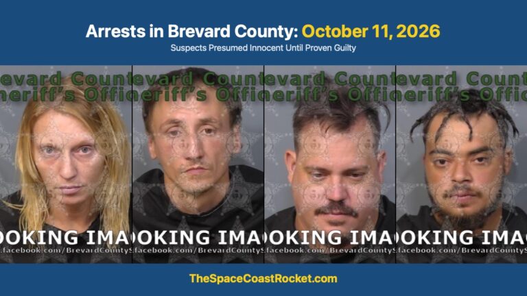 Arrests in Brevard County: October 11, 2026 – Suspects Presumed Innocent Until Proven Guilty