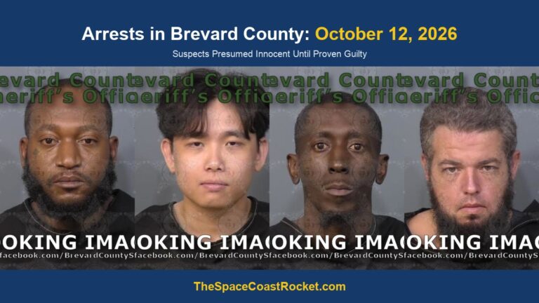 Arrests in Brevard County: October 12, 2026 – Suspects Presumed Innocent Until Proven Guilty