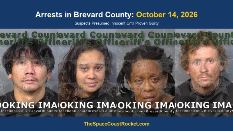 Arrests in Brevard County: October 14, 2026 – Suspects Presumed Innocent Until Proven Guilty